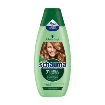 Schauma 7 Herbs Szampon odświeżający 400 ml