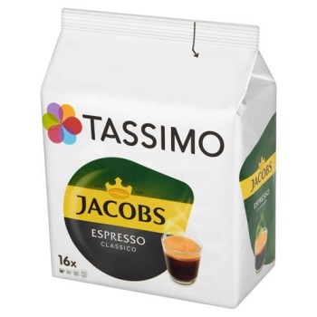 Tassimo Jacobs Espresso Classico Kawa mielona (16 kapsułek) 118,4 g