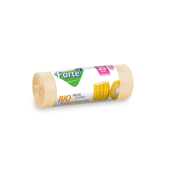 Forte+ Worki na śmieci BIOkompostowalne 35l 20szt.