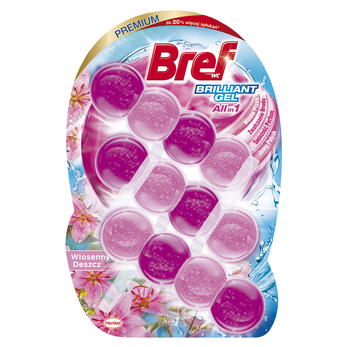 Bref Brilliant Gel Wiosenny Deszcz 3X42 g
