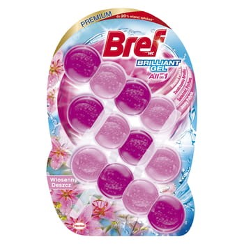 Bref Brilliant Gel Wiosenny Deszcz 3X42 g