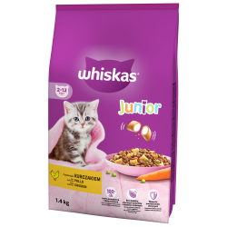 Whiskas Junior sucha karma dla kociąt Kurczak 1,4 kg