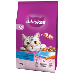 Whiskas Adult sucha karma dla dorosłych kotów Tuńczyk 1,4 kg