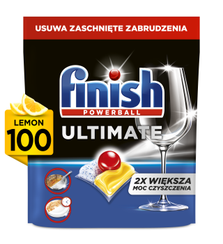 Finish Ultimate kapsułki do zmywarki ALL IN 1 Lemon 100 szt.