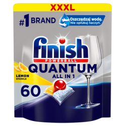 Finish Quantum kapsułki do zmywarki ALL IN 1 Lemon 60 szt.