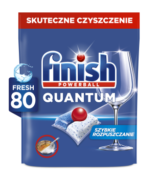 Finish Quantum kapsułki do zmywarki ALL IN 1 Fresh 80 szt.