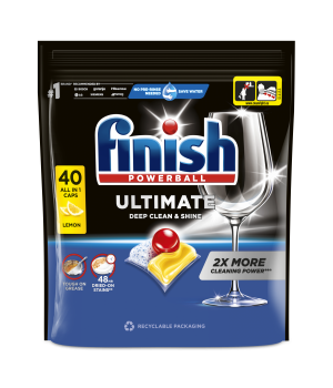 Finish Quantum Ultimate kapsułki do zmywarki Lemon 40 szt.