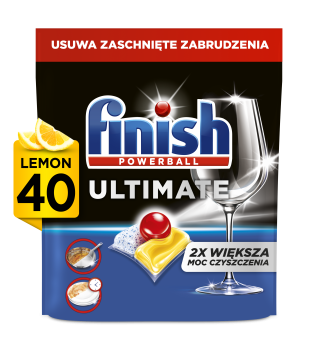 Finish Quantum Ultimate kapsułki do zmywarki Lemon 40 szt.