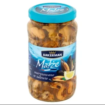 Aakerman małże marynowane w zalewie 350 g