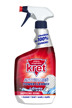 Kret Power Cleaner antykamień łazienka 620 ml