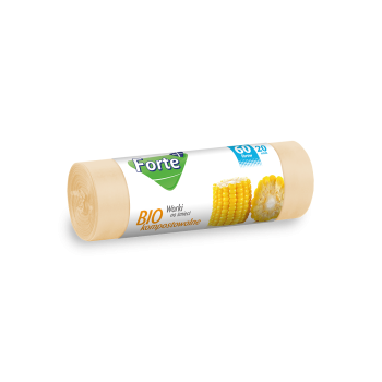Forte+ worki na śmieci biokompostowalne 60 l (20 szt.)