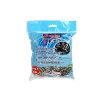 Spontex zmywak spiralny duży Jumbo 4 szt.
