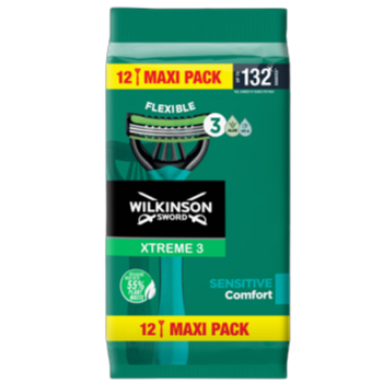 Wilkinson Sword Xtreme3 Sensitive Comfort jednorazowe maszynki do golenia 12 szt.