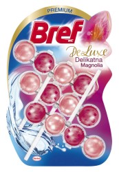 Bref DeLuxe zawieszka do WC Delikatna Magnolia 3x50 g