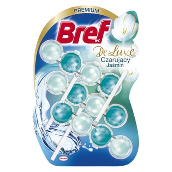 Bref DeLuxe zawieszka do WC Czarujący Jaśmin 3x50 g