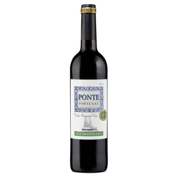 'Ponte Portugal Tejo Portugalia Czerwone Półwytrawne 750Ml