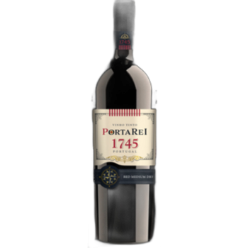 'Wino Porta Rei 1745 Czerwone Półwytrawne 12 % 750 Ml