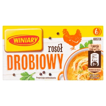 Winiary Rosół drobiowy 60 g (6 kostek)