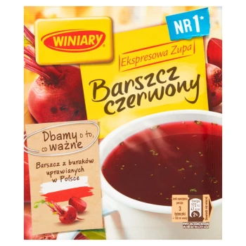 Winiary Ekspresowa Zupa Barszcz czerwony instant 60 g