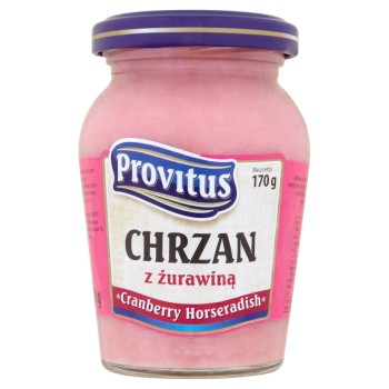 Provitus Chrzan z żurawiną 170 g