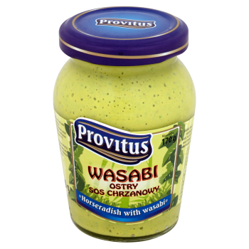 Provitus Wasabi Ostry sos chrzanowy 170 g