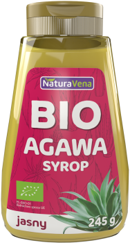 NaturAvena Syrop z agawy jasny BIO 245 g
