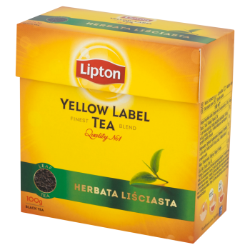 Lipton Yellow Label Herbata czarna liściasta 100 g