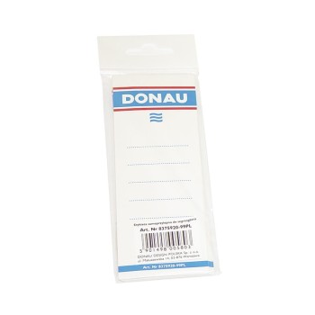 Etykiety DONAU dwustronne do segregatora 7cm 20 szt.
