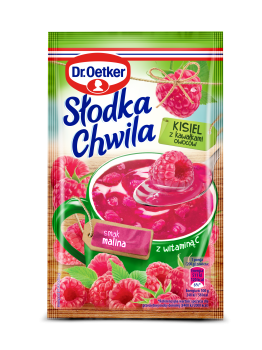 Dr. Oetker Słodka Chwila Kisiel Malina Z Owocami 31,5 g