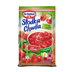 Dr. Oetker Słodka Chwila Kisiel Poziomka Z Owocami 31,5 g