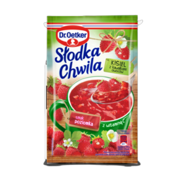 Dr. Oetker Słodka Chwila Kisiel Poziomka Z Owocami 31,5 g