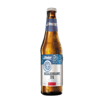 Piwo Bezalkoholowe IPA Browar Amber butelka 500 ml