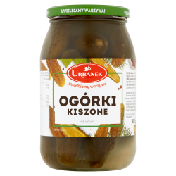Urbanek Ogórki kiszone Pasteryzowane 920 g