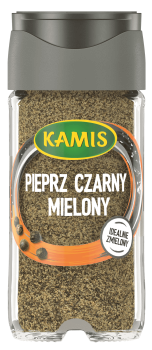 Kamis Pieprz czarny mielony słoiczek 36 g