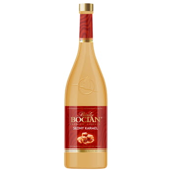 ' Likier mleczny Biały Bocian słony karmel 16% 500 ml