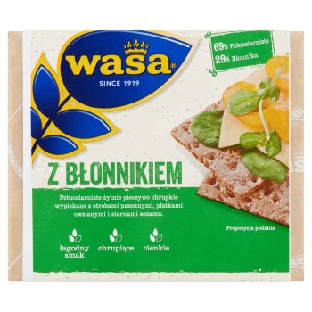 Wasa z błonnikiem Pieczywo chrupkie 230 g