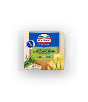 Hochland ze Szczypiorkiem Ser topiony w plastrach 130 g