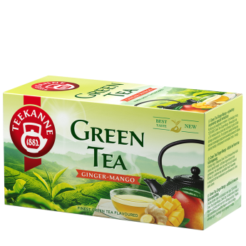 Teekanne Green Tea Ginger Mango Herbata zielona 35 g (20 torebek)