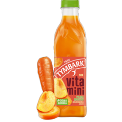 Tymbark Vitamini Brzoskwinia marchew jabłko Sok 1 l