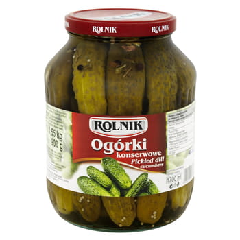 Rolnik Ogórki konserwowe 1550 g