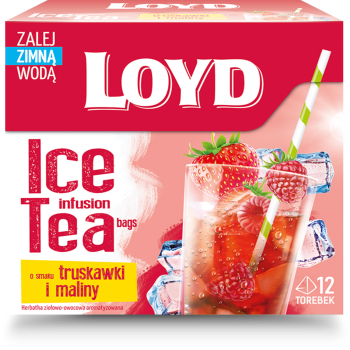 Loyd Truskawka i malina na zimno 2,5 g*12t