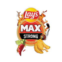 Lay'S Strong Chilli &amp; Lime 250G