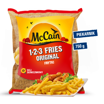 Mrożonka McCain 1.2.3 Fries Original Frytki proste 750 g