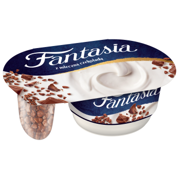 Fantasia Jogurt kremowy z czekoladą mleczną 110 g