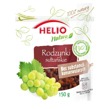 Helio Natura Rodzynki sułtańskie 150 g