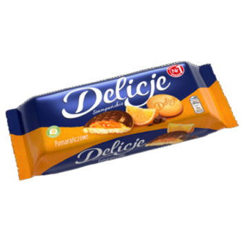 Delicje Szampańskie Pomarańczowe 147 g