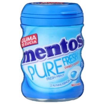 Mentos Pure Fresh Fresh Mint Butelka (30 sztuk) 60 g