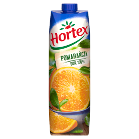 Hortex Pomarańcza Sok 100% 1 l