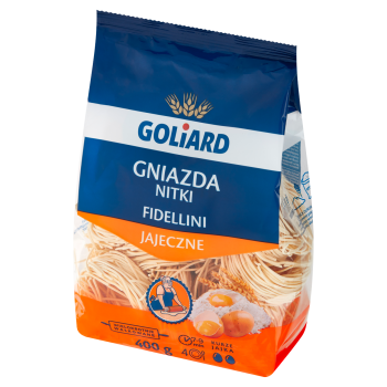 Goliard Makaron wałkowany gniazda nitki 400 g