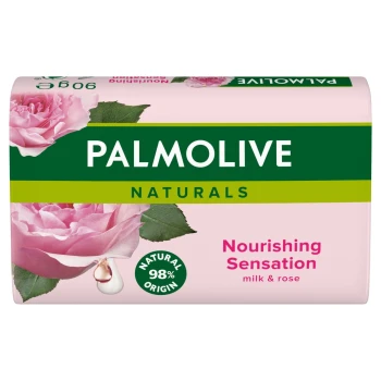Palmolive Naturals Mleko i Płatki róży Mydło toaletowe 90 g